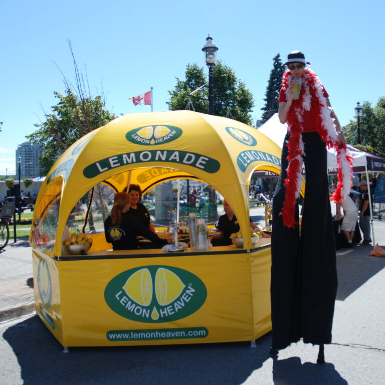Lemon Heaven Dome Kiosk