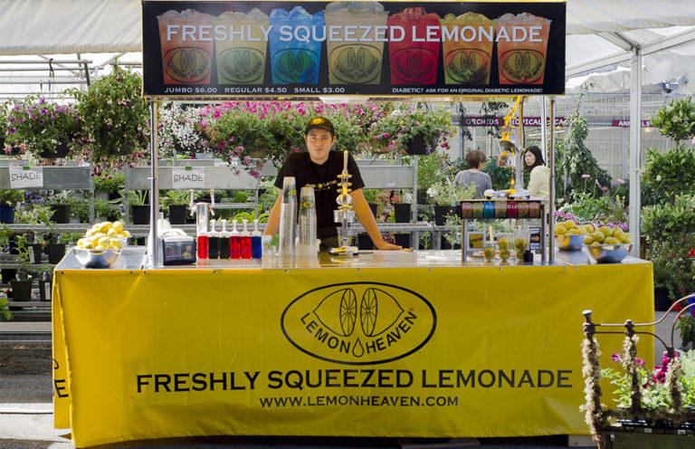 Lemon Heaven street vending cart