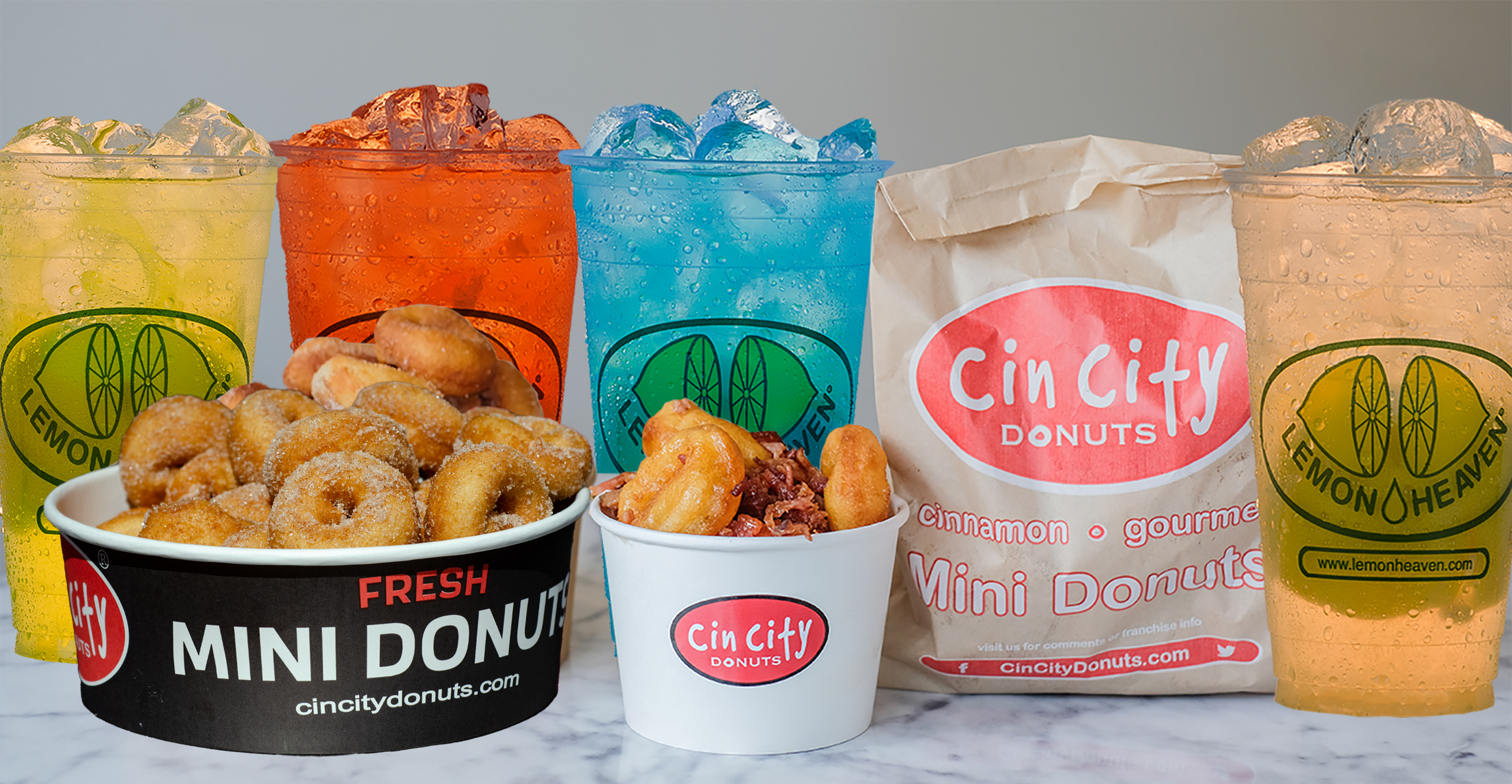 Lemon Heaven and Cin City Donuts