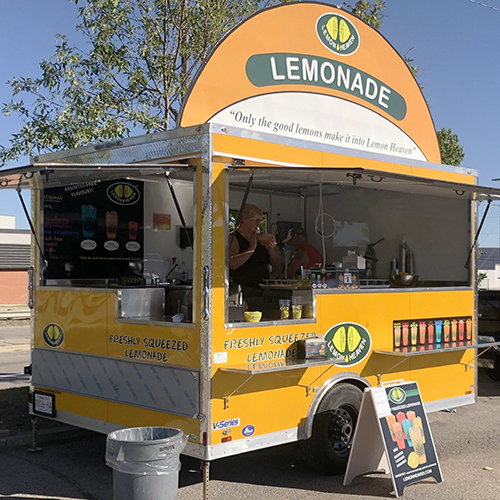 Lemon Heaven Calgary Food Trailer